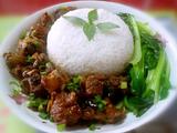 豆鼓排骨饭