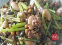 肉爆四味豆的做法图解10