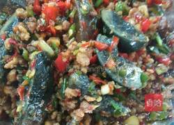 肉沫炒皮蛋-家常菜的做法图解5