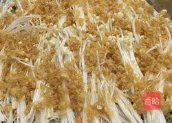 蒜蓉蒸鲜金菇粉丝的做法图解4