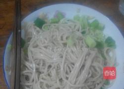 葱油面的做法图解5