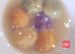 彩色汤圆的做法图解7