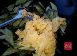 黄瓜炒鸡蛋的做法图解9
