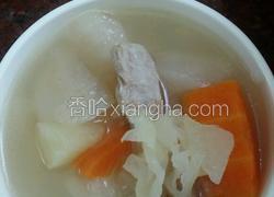 雪梨雪耳苹果汤