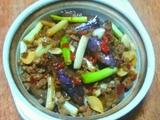 鱼香茄子煲