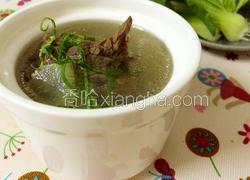 粥水菜心浸牛肉