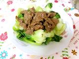 菜心炒牛肉