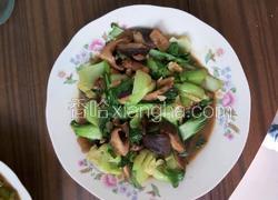 香菇炒油菜
