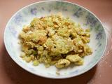 芹菜煎鸡蛋