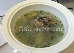 高压锅大骨头山药汤