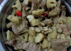 藕丁肉片