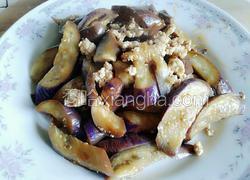 鸡肉末蒜茄子