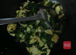 菠菜炒鸡蛋的做法图解4