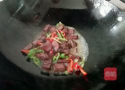 辣椒煮驴血的做法图解6