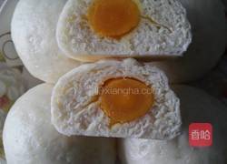 牛奶蛋黄馒头的做法图解5