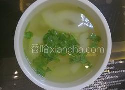 冬瓜海米汤（正常应该是虾仁啦）