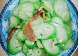菜脯蒜香丝瓜
