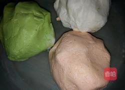 彩色汤圆的做法图解3