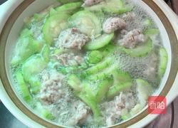 肉丸子水瓜汤的做法图解4