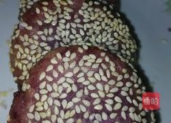 紫薯饼的做法图解9