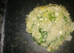 海鲜鸡蛋青菜炒饭