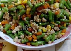肉沫炒三丁