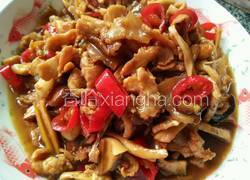 蚝油香菇炒肉