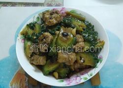 排骨豆豉焖凉瓜