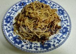 芽菜肉臊拌面(凉面)