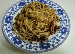 芽菜肉臊拌面(凉面)