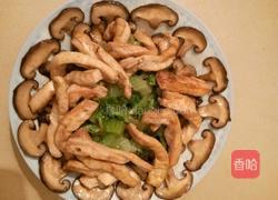 炒菇菇，生菜，煎白腐的做法图解9