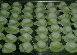 莲菜大肉饺子