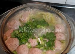 排骨，肉丸，手撕娃娃菜