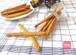 奶香红糖饼干棒的做法图解7