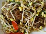 豆芽炒粉条
