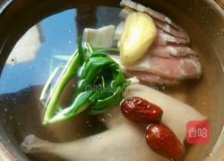 嫩尖咸肉鸭腿煲（腌笃鲜）的做法图解6
