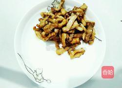 三丝会首(肉、香菇、青椒)的做法图解10