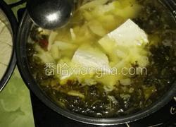 酸菜苦竹笋豆花
