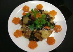 杂蔬烧肉