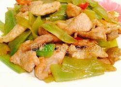 莴苣炒肉片