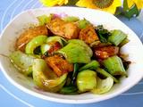 油菜烧豆腐