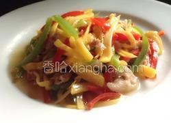 菠萝蜜丝炒肉