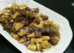 杏鲍菇牛肉粒