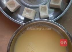 豆腐酿鱼蒸蛋的做法图解2