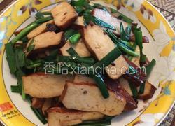 韭菜炒香干
