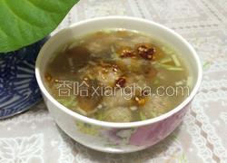 羊肉丸子片粉汤