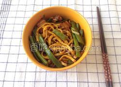 豆角焖面（附手工面做法）