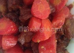 胡萝卜炖牛腩