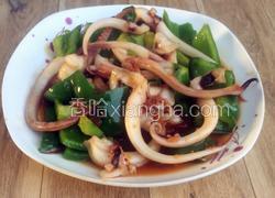 菜椒鱿鱼须