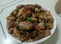 青红椒油豆泡炒肉